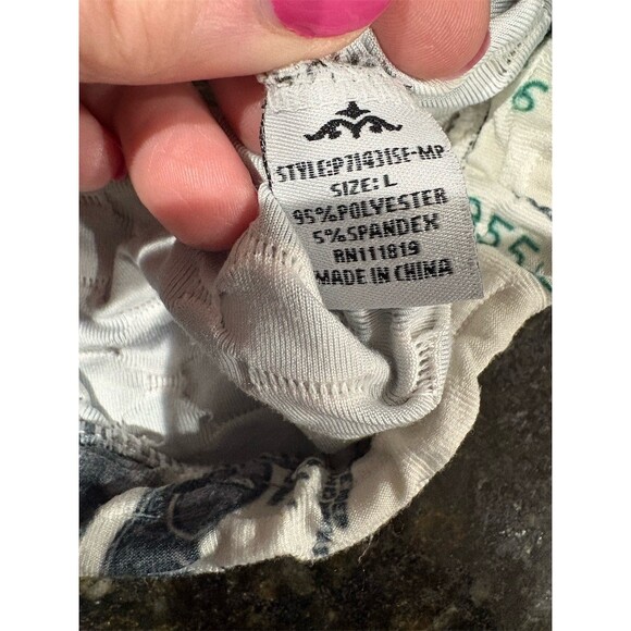 Elite Collection Workout Set Womens L Money Print Sports Bra & Leggings - Picture 5 of 6